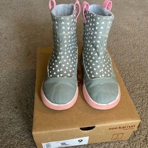 See Kai Run toddler girls boots - size 9